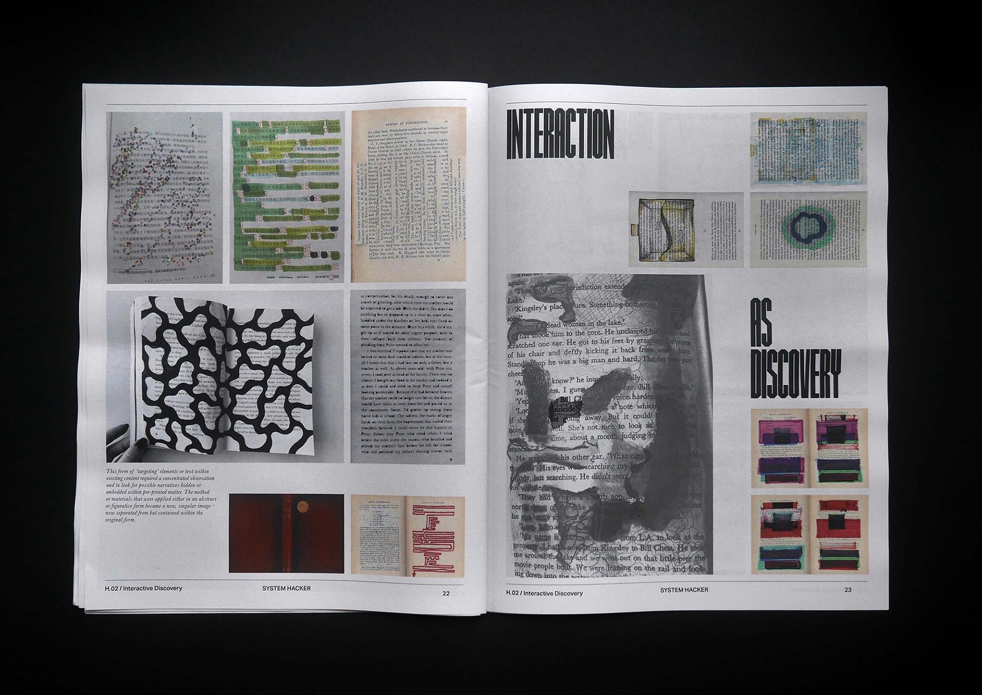 newspaper spread