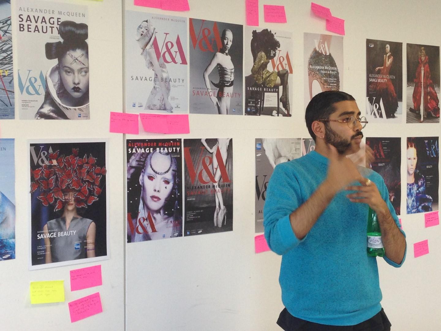 V&A Museum Critique at LCC