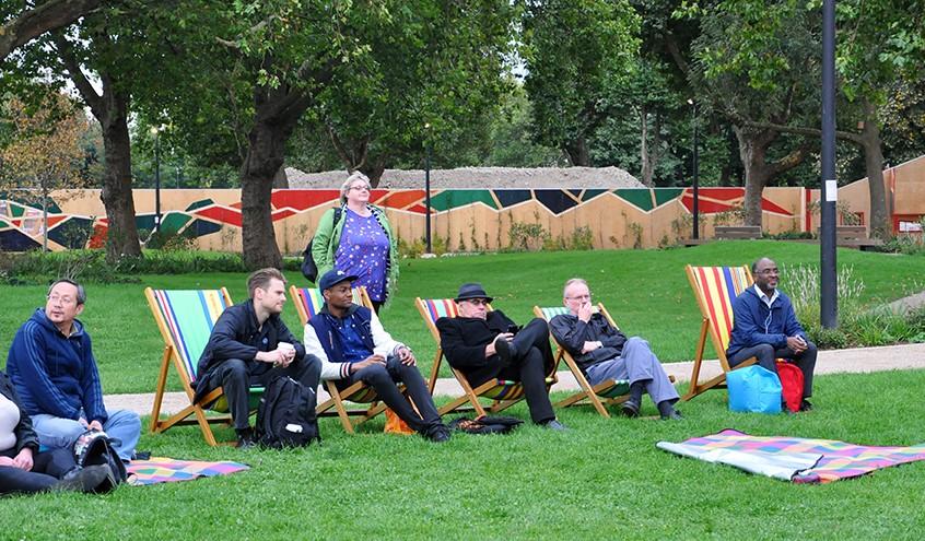 Data Deckchairs at the Elephant
