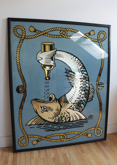 Alex May Hughes: Sign Painter & Glass Gilder