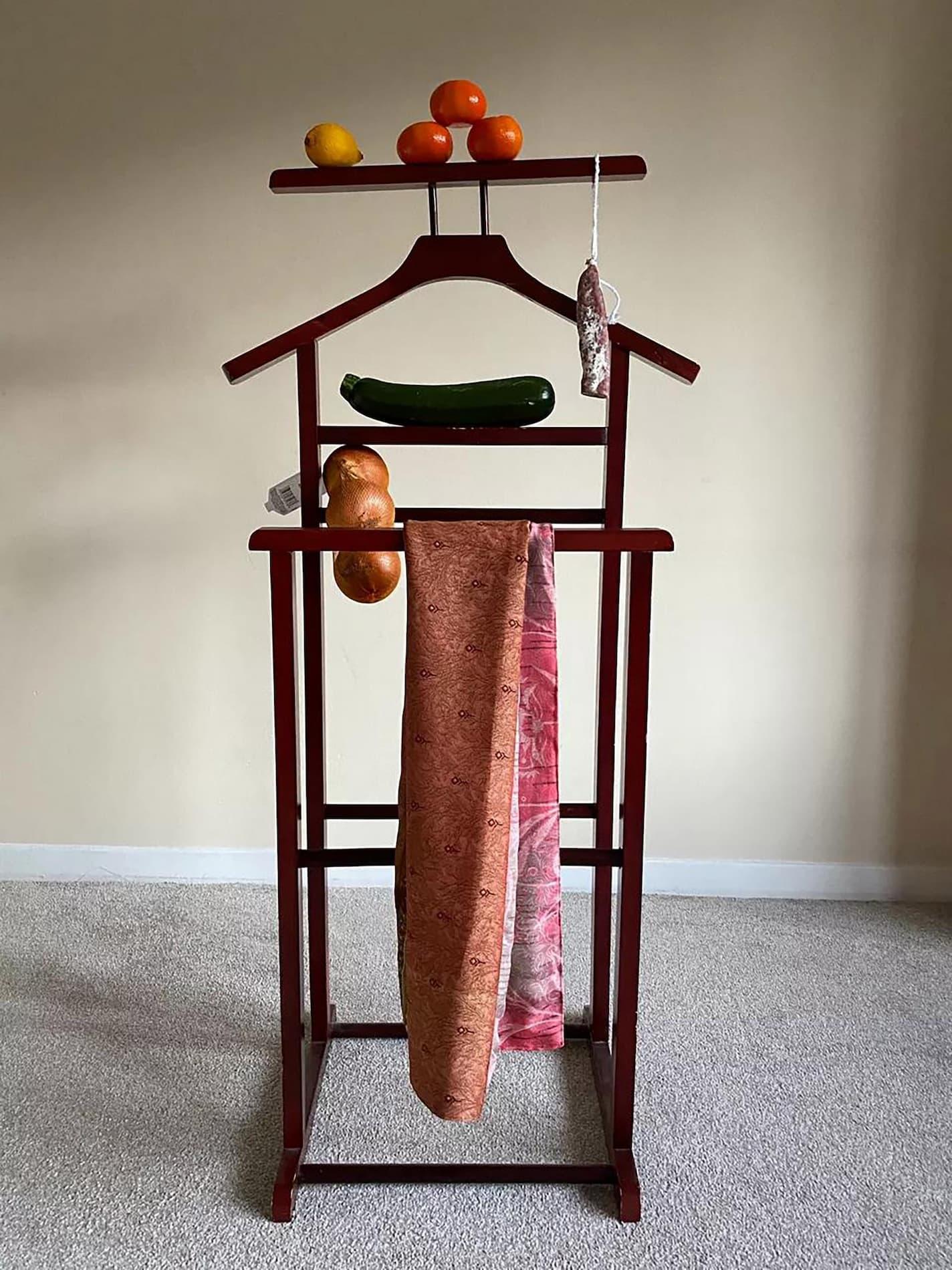 Fruit on a rack