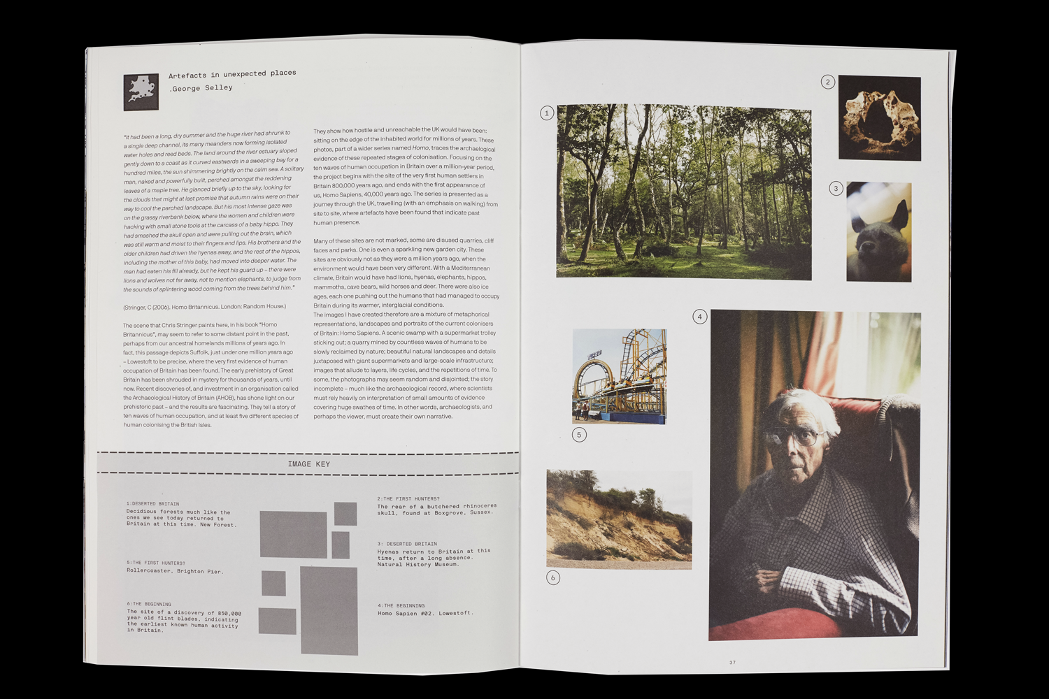 Eyesore issue 4, spread.