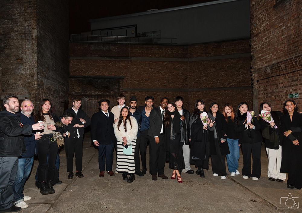 Photo of staff and students