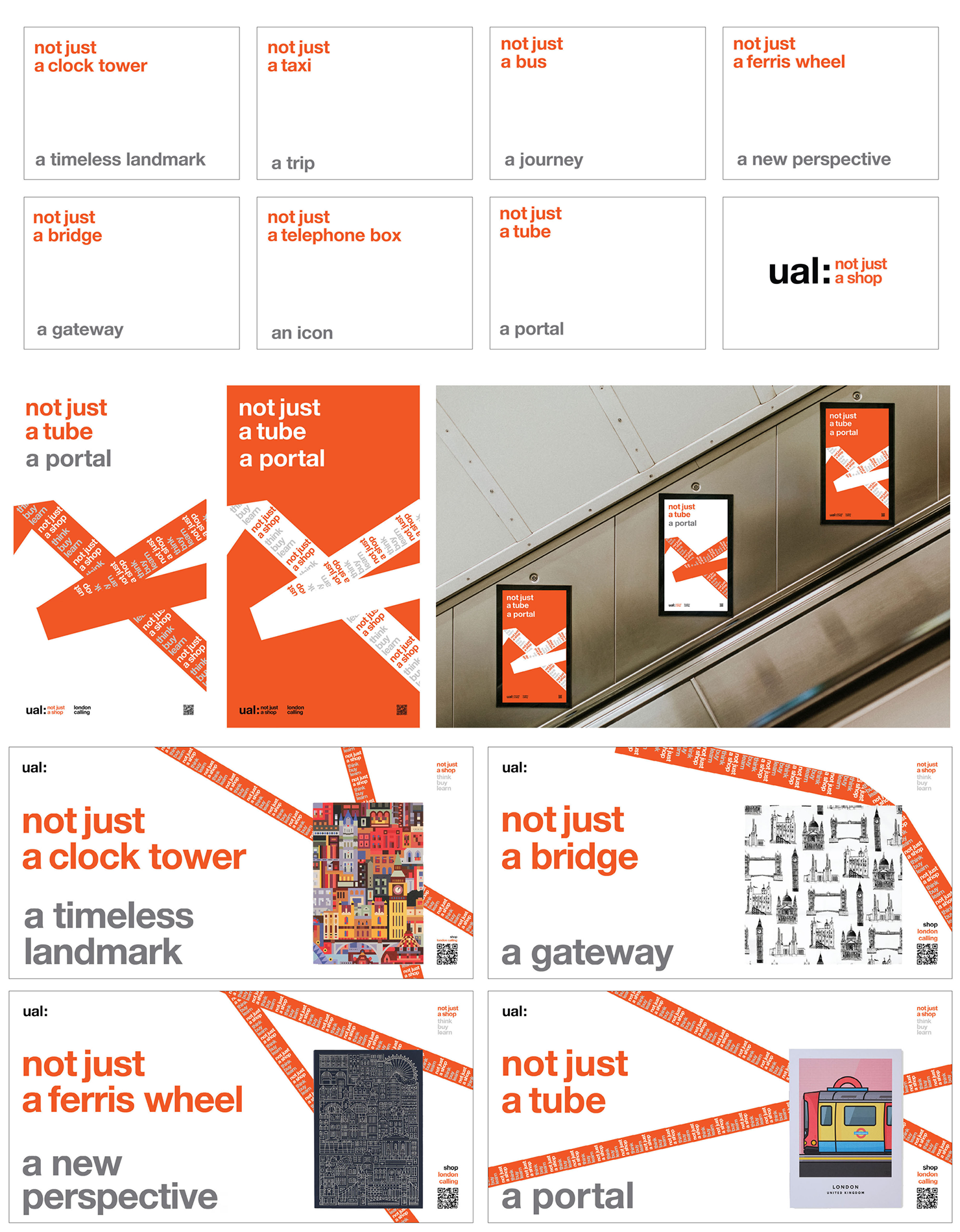 Poster designs for different settings