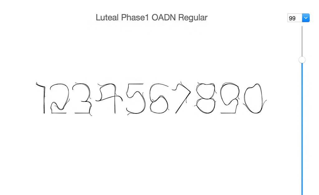 For this design project Hedieh Anvari invited Ashwaq Fahem, a recent GMD graduate, to work on a new set of numerical designs.
