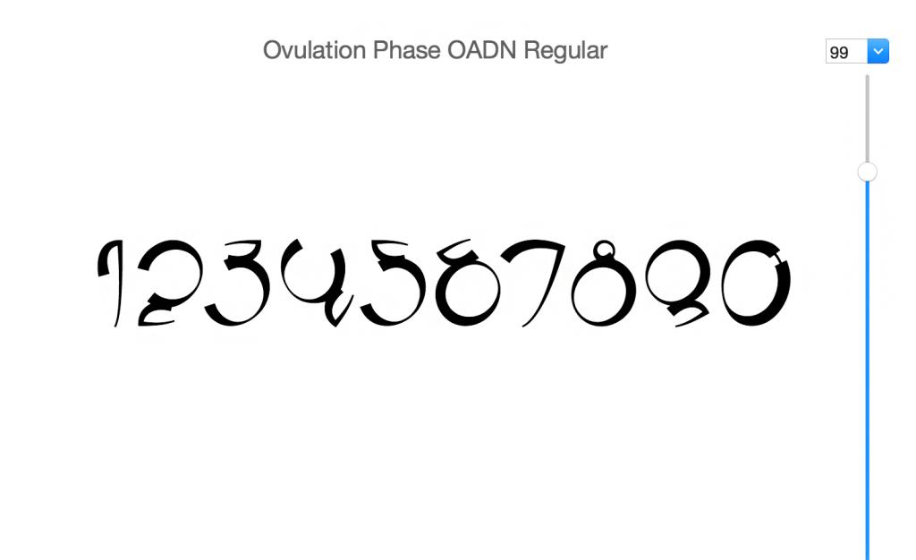 For this design project Hedieh Anvari invited Ashwaq Fahem, a recent GMD graduate, to work on a new set of numerical designs.