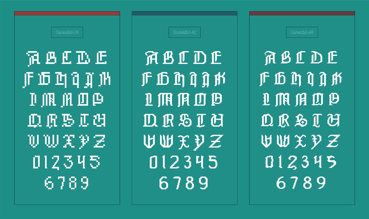 Gutenbit Typeface