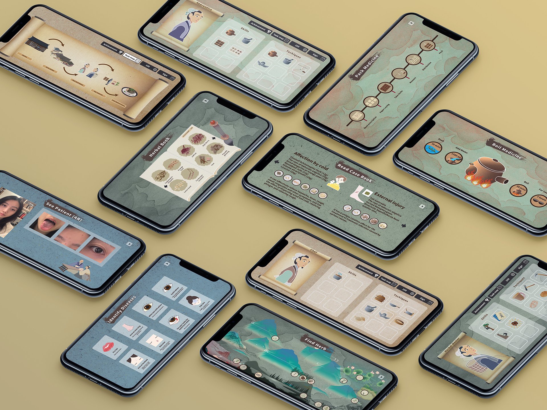 Game Interface Mockup