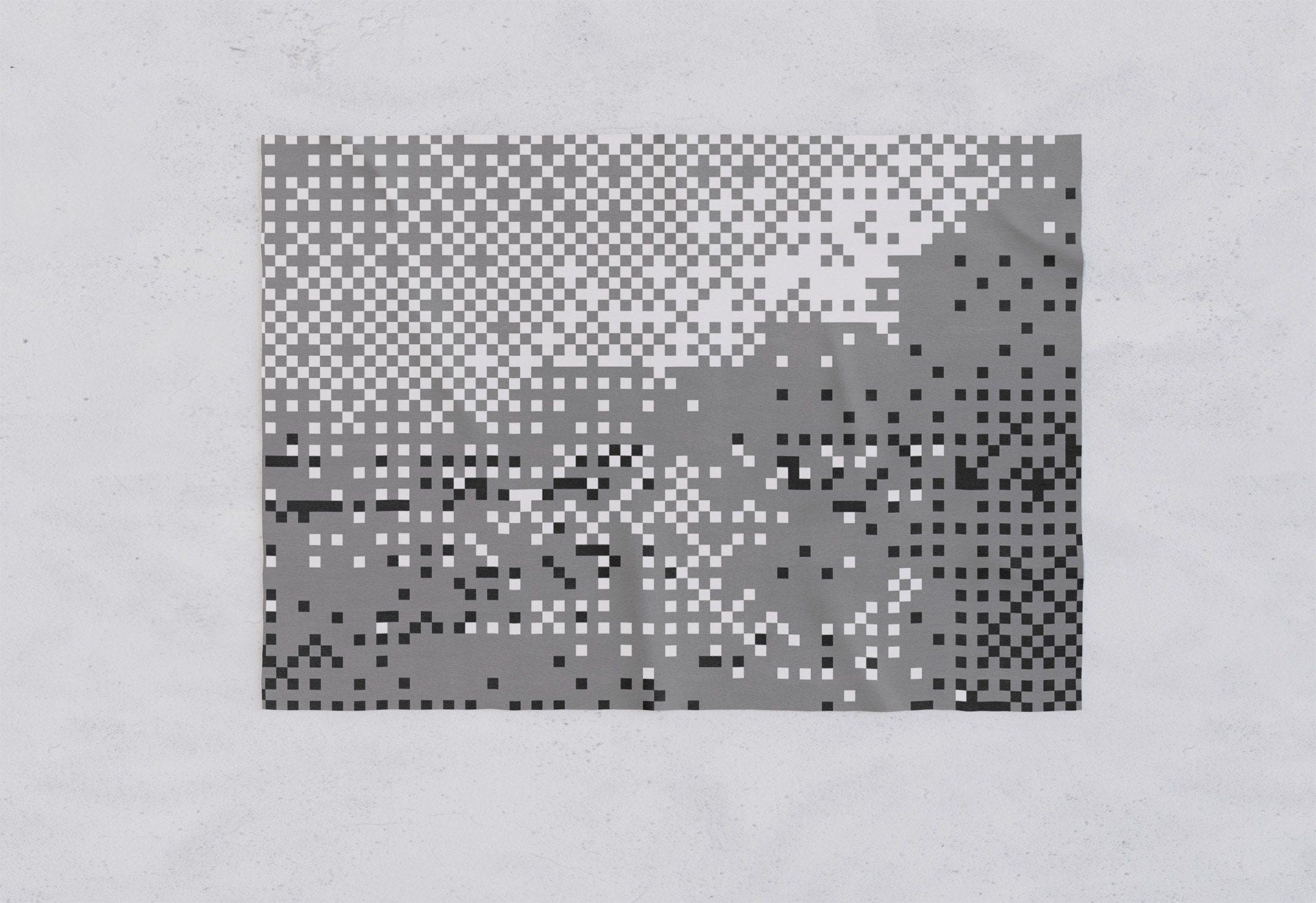 Interpolate: Black and White: Grey and Space
