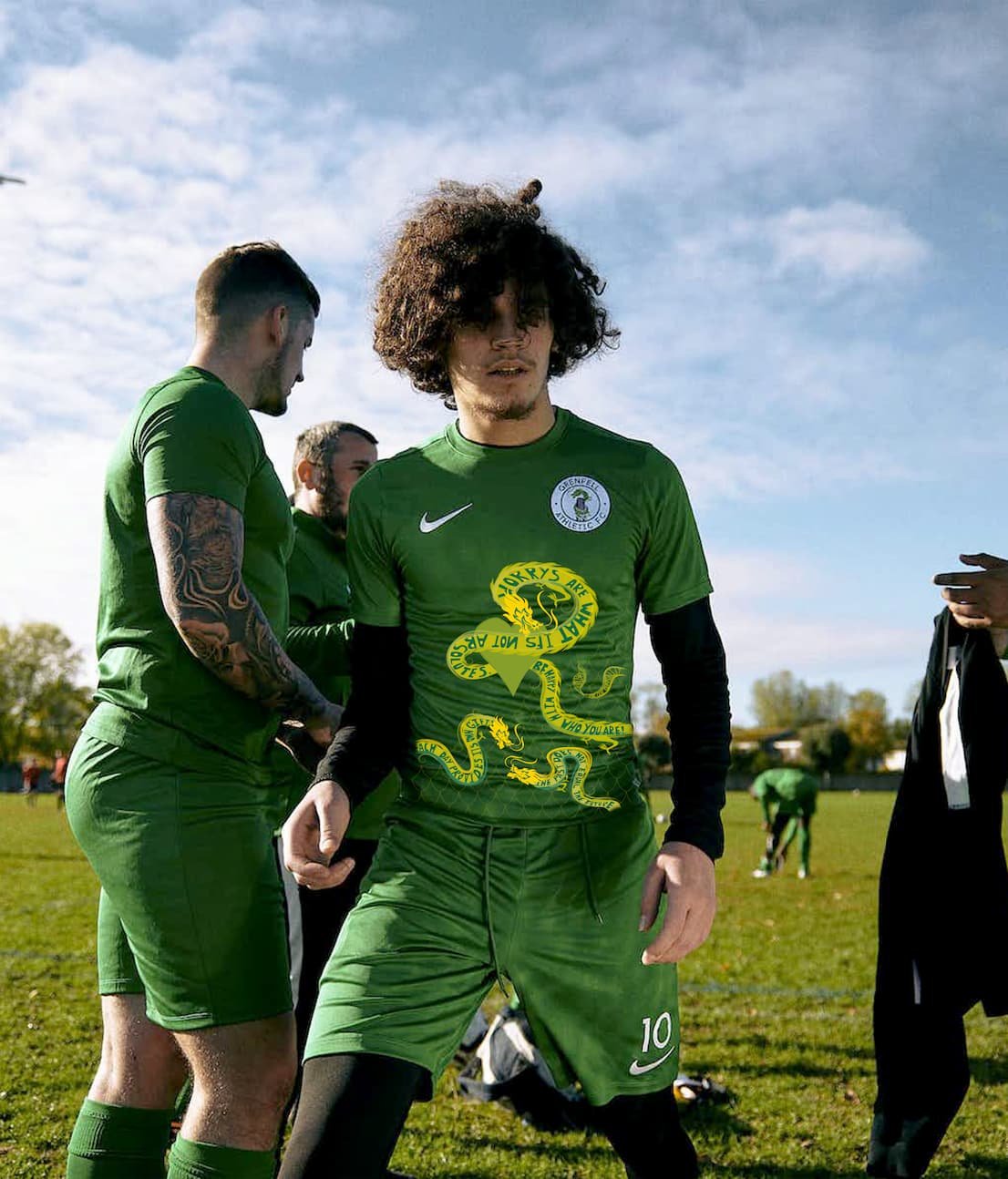 Grenfell Athletic FC Words of Wisdom shirt mockup