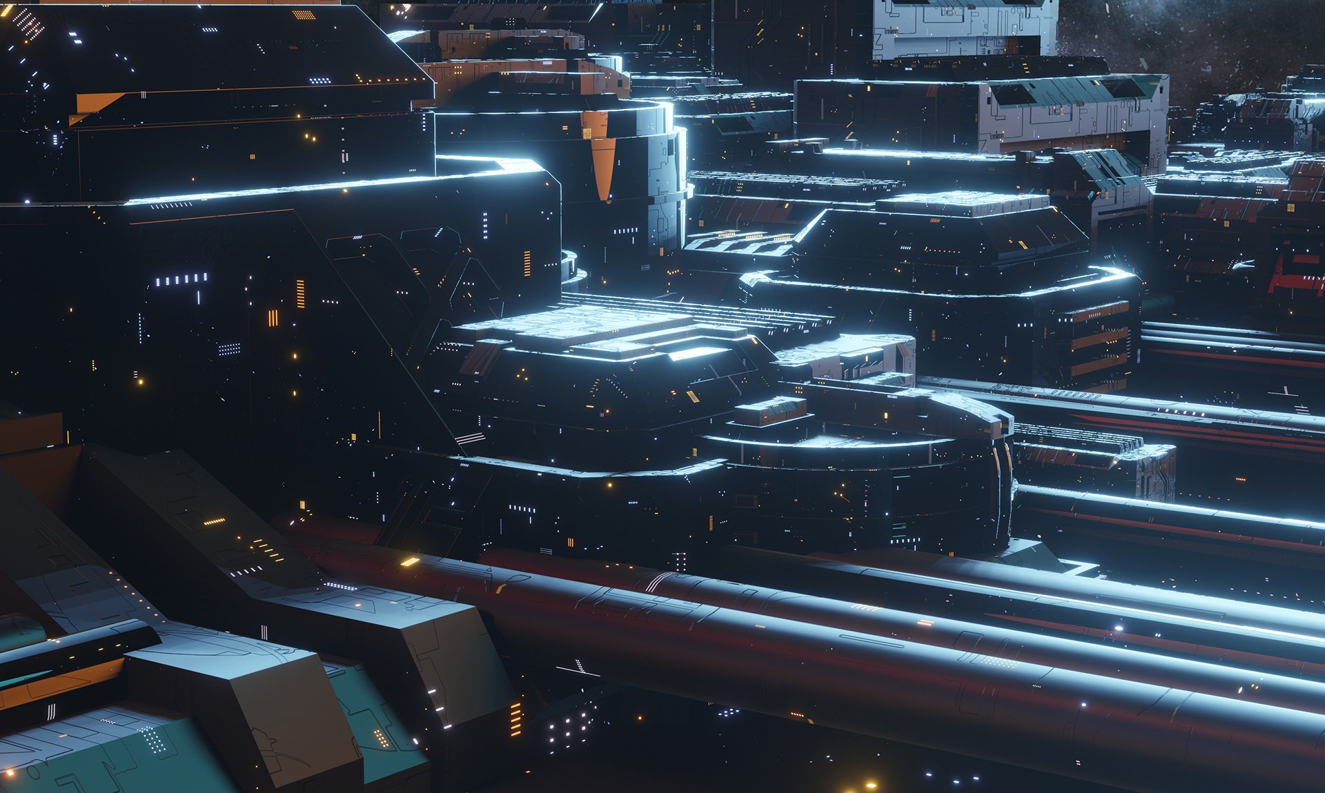 SpaceShip to CH∞ planet_3D Workshop