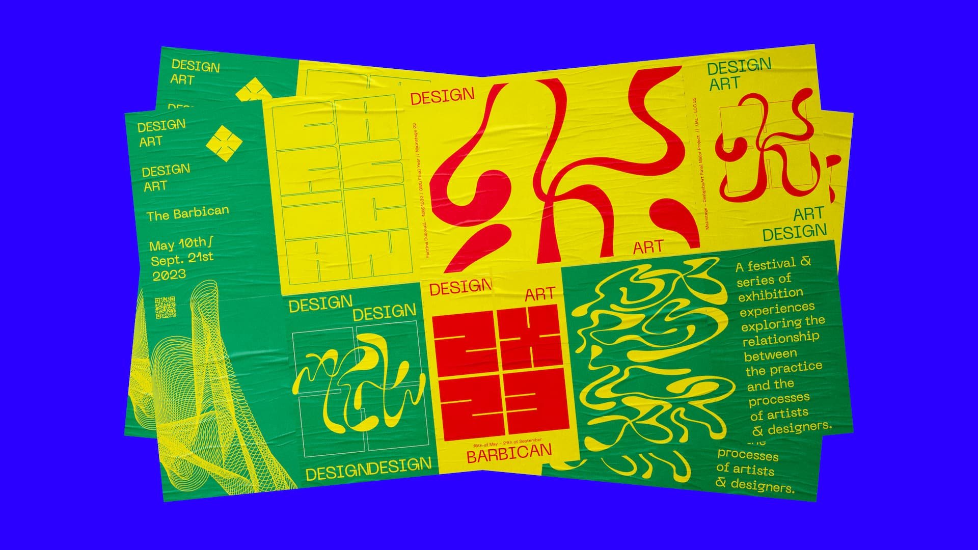 The event posters -