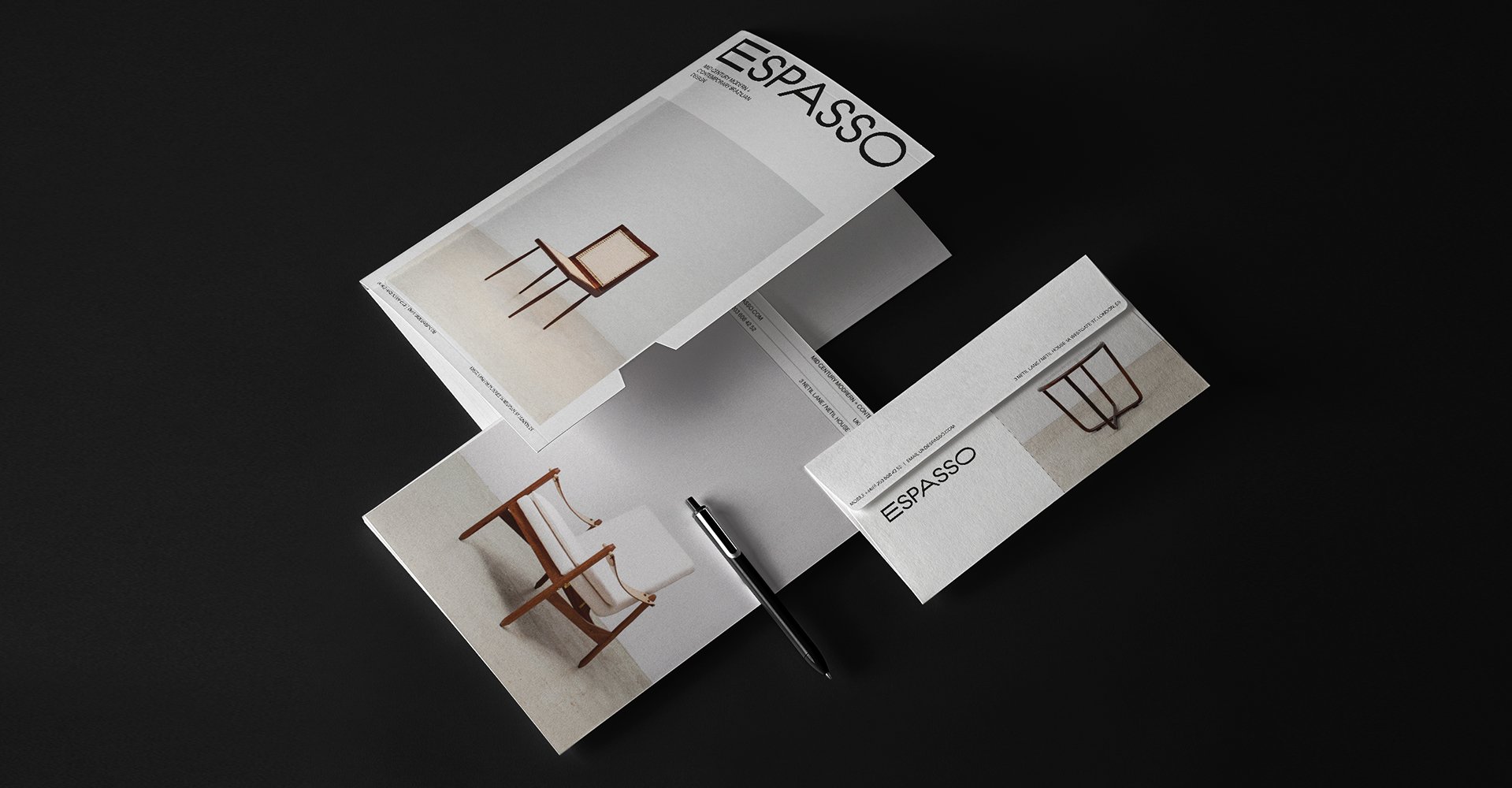 Espasso / Print Design / Branded Stationery