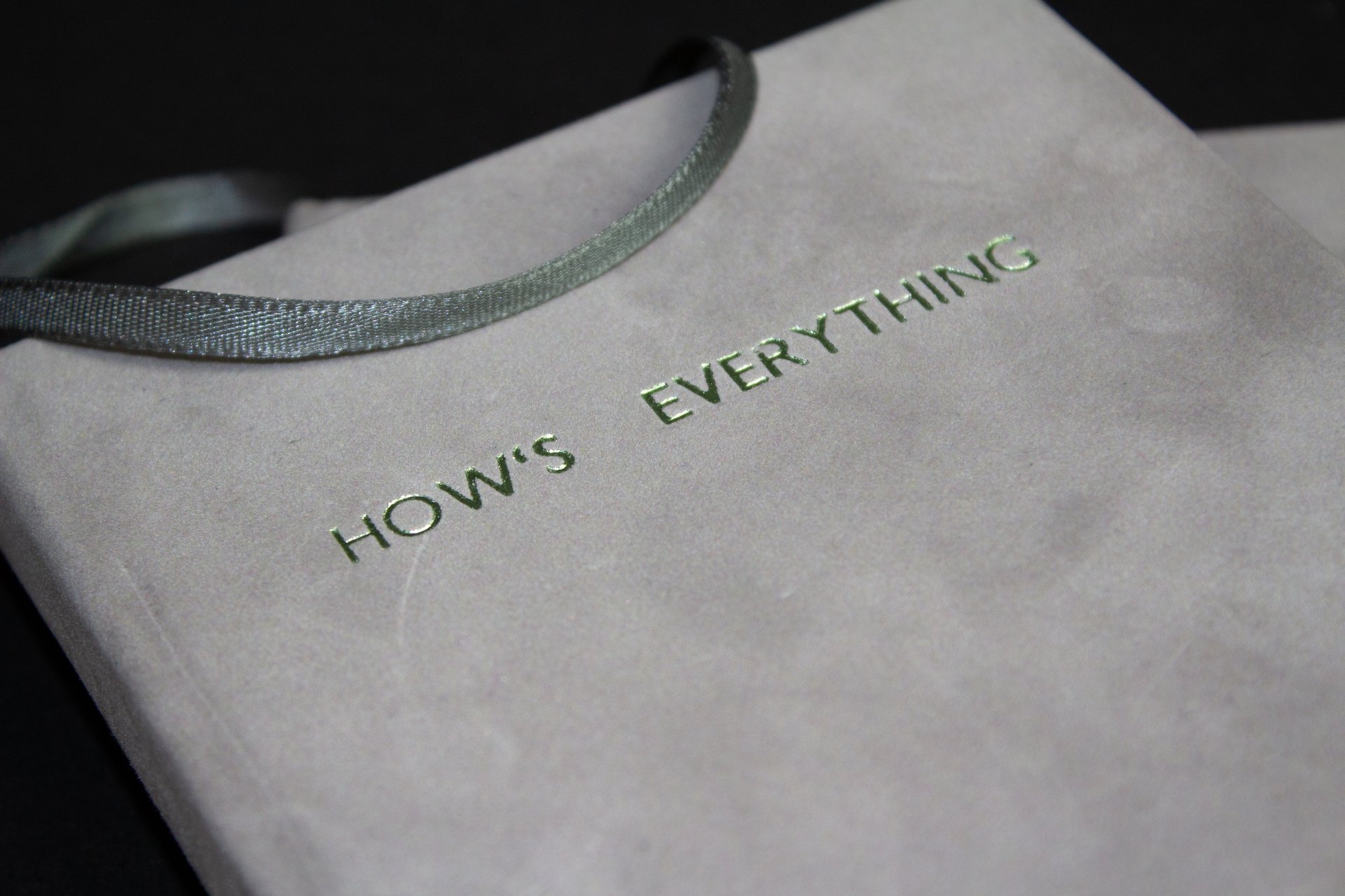 How’s everything?