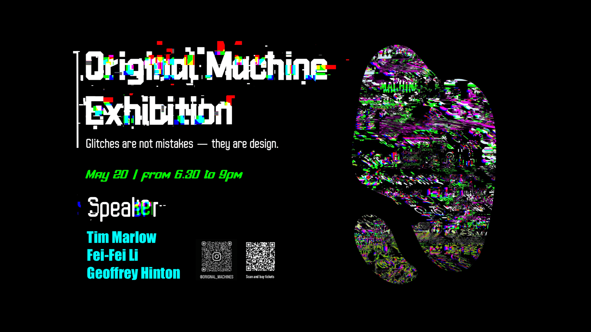 Exhibition Identity Design–Original Machines