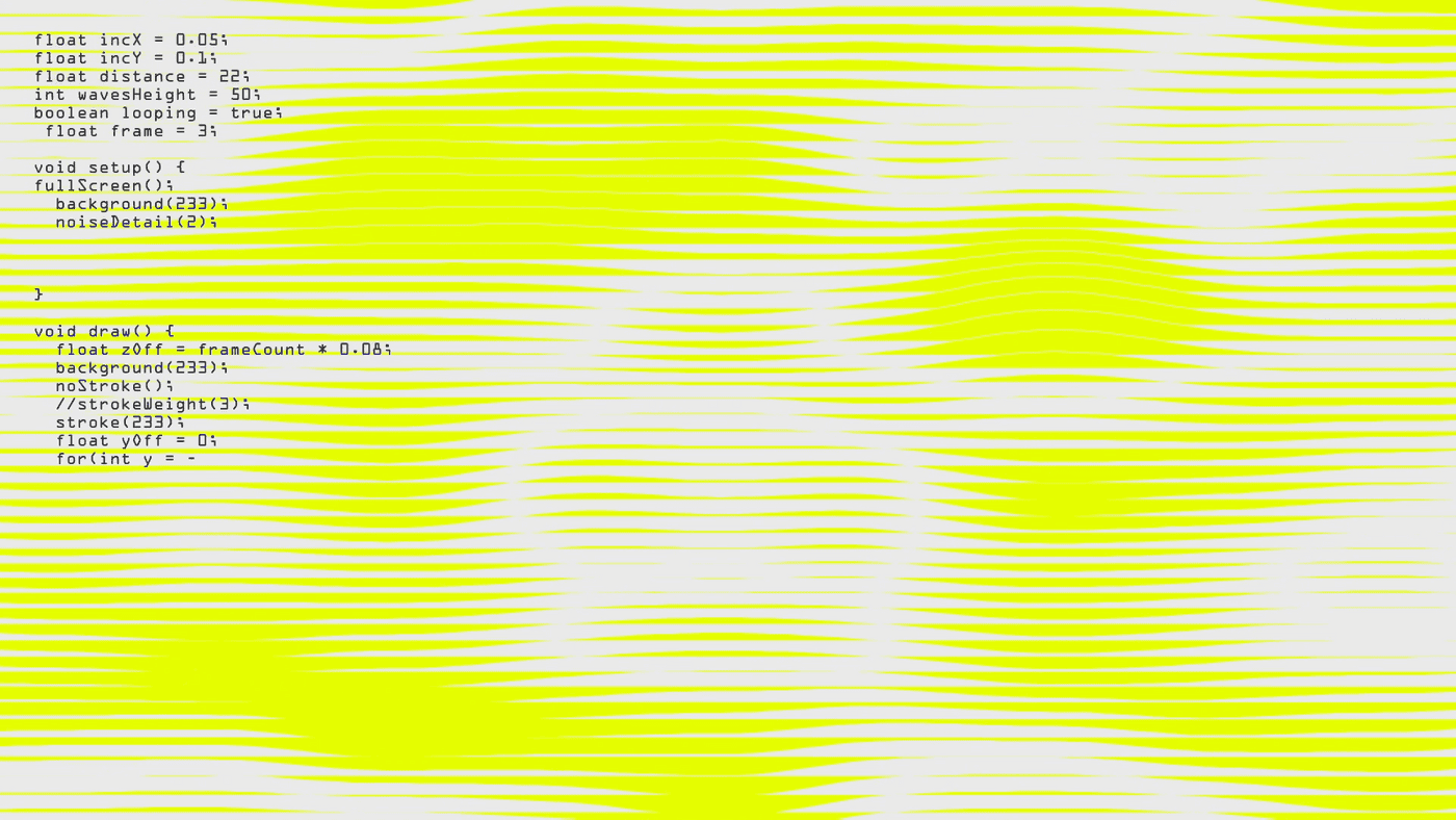 Music Visualisation with Code