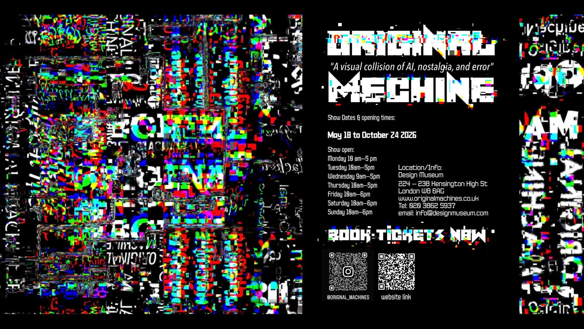 Exhibition Identity Design–Original Machines