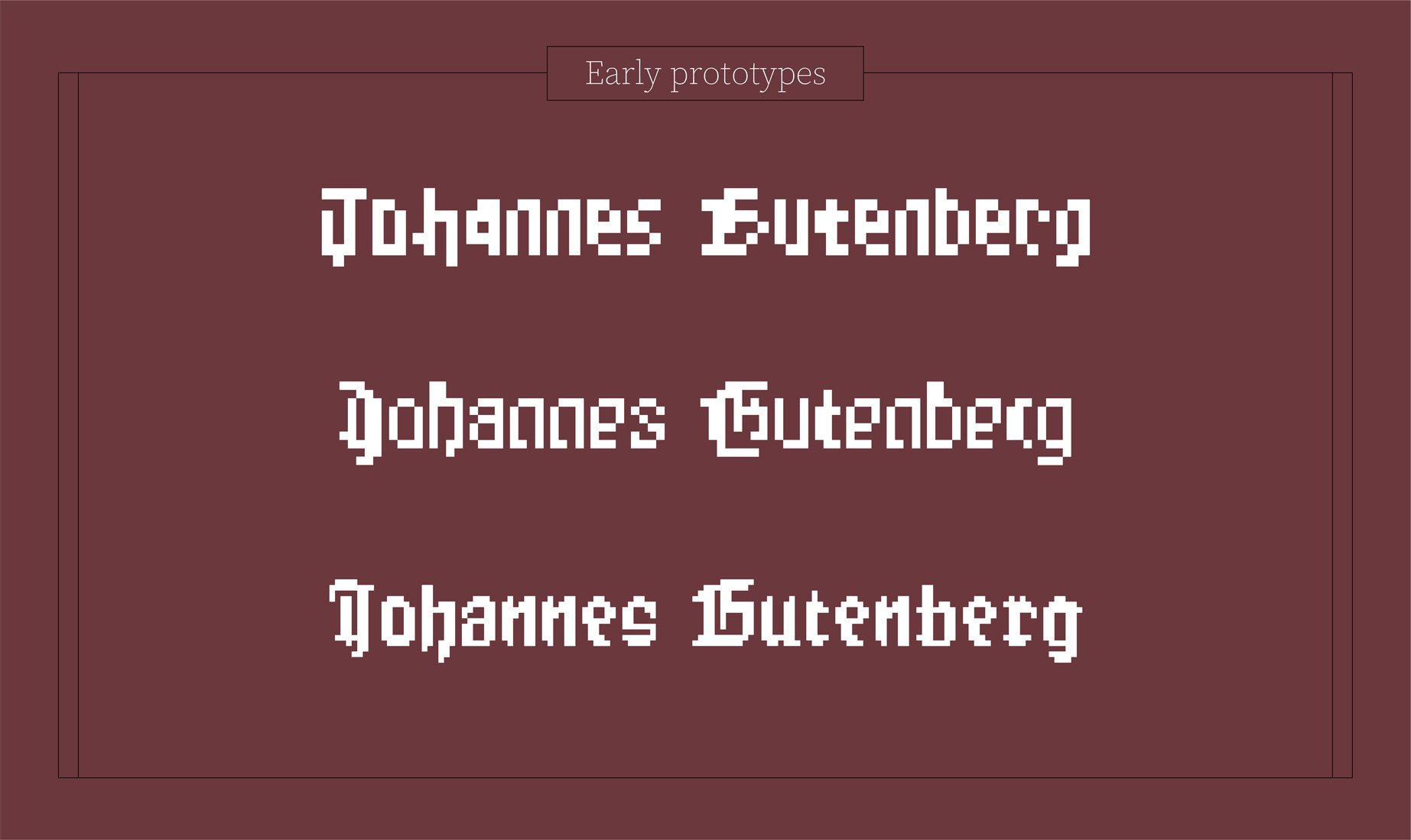 Gutenbit Typeface