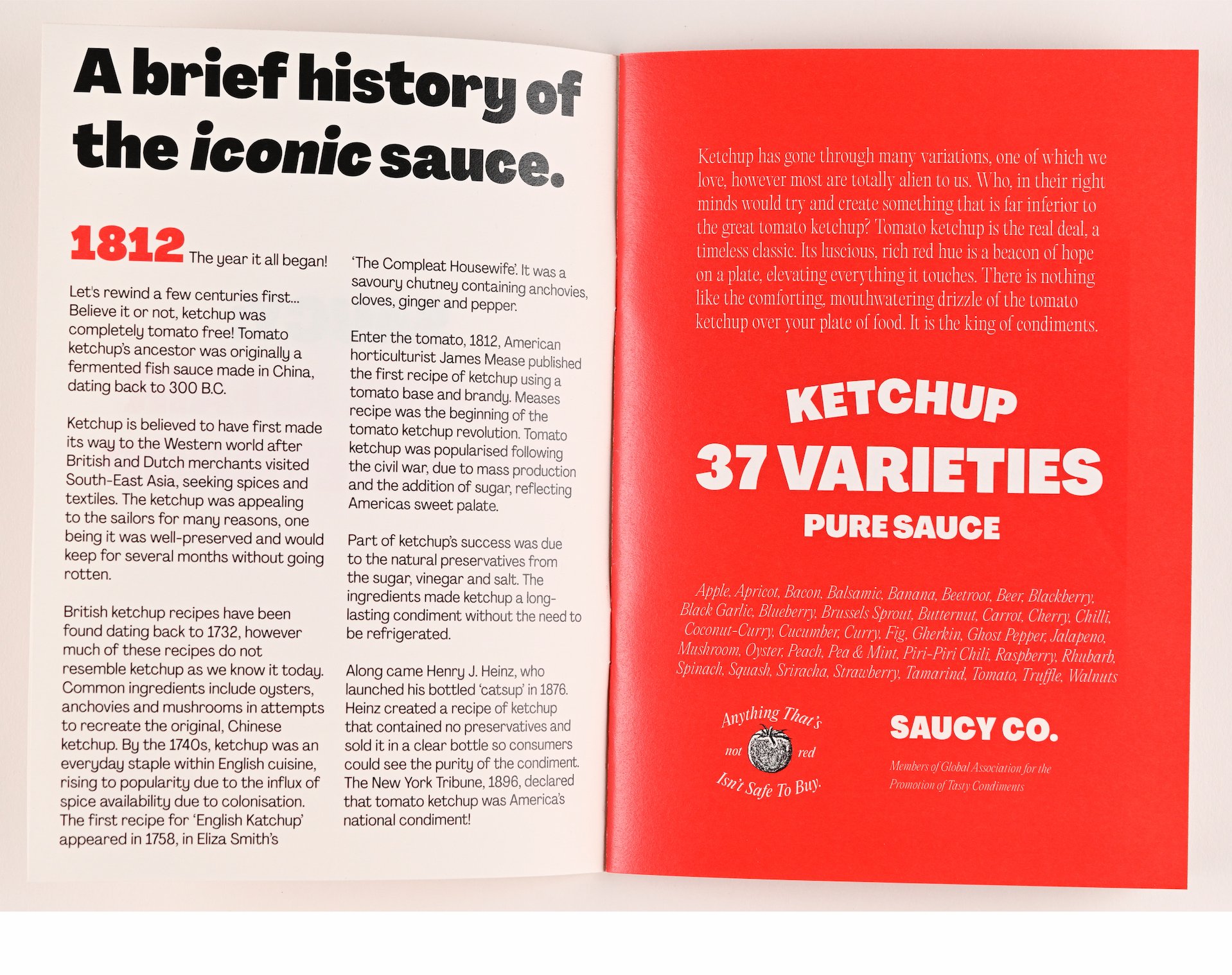 Saucy: a love affair with ketchup