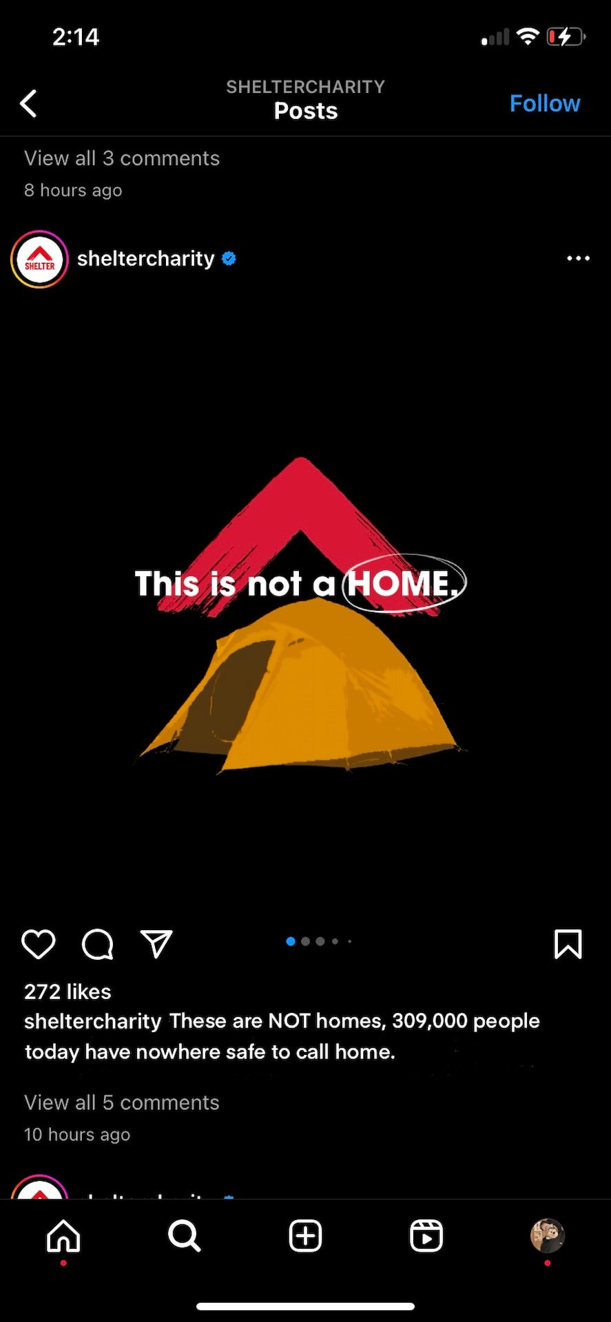 Social media animations