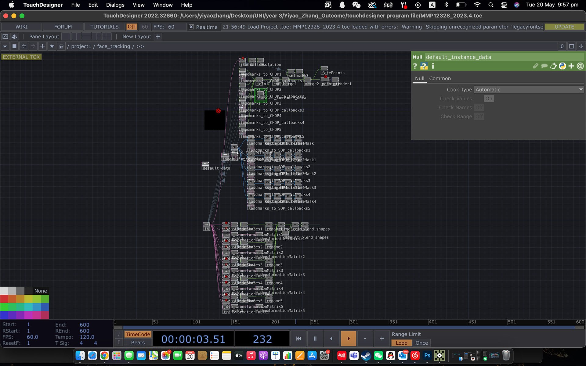 This is the TouchDesign Programming Details