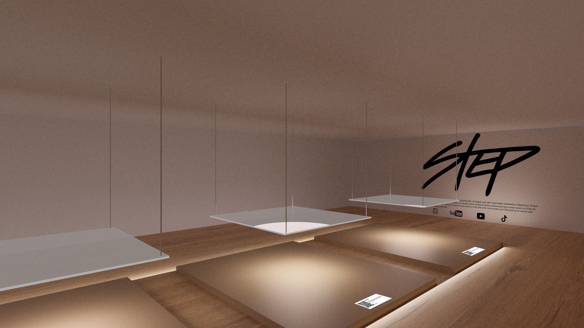 Limited edition room – to accommodate 3 pairs of limited edition sneakers.