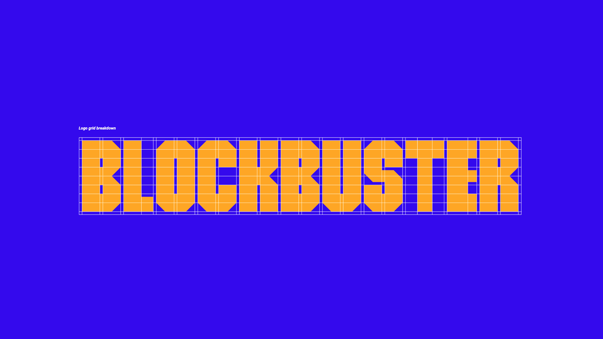 Blockbuster logo grid breakdown
