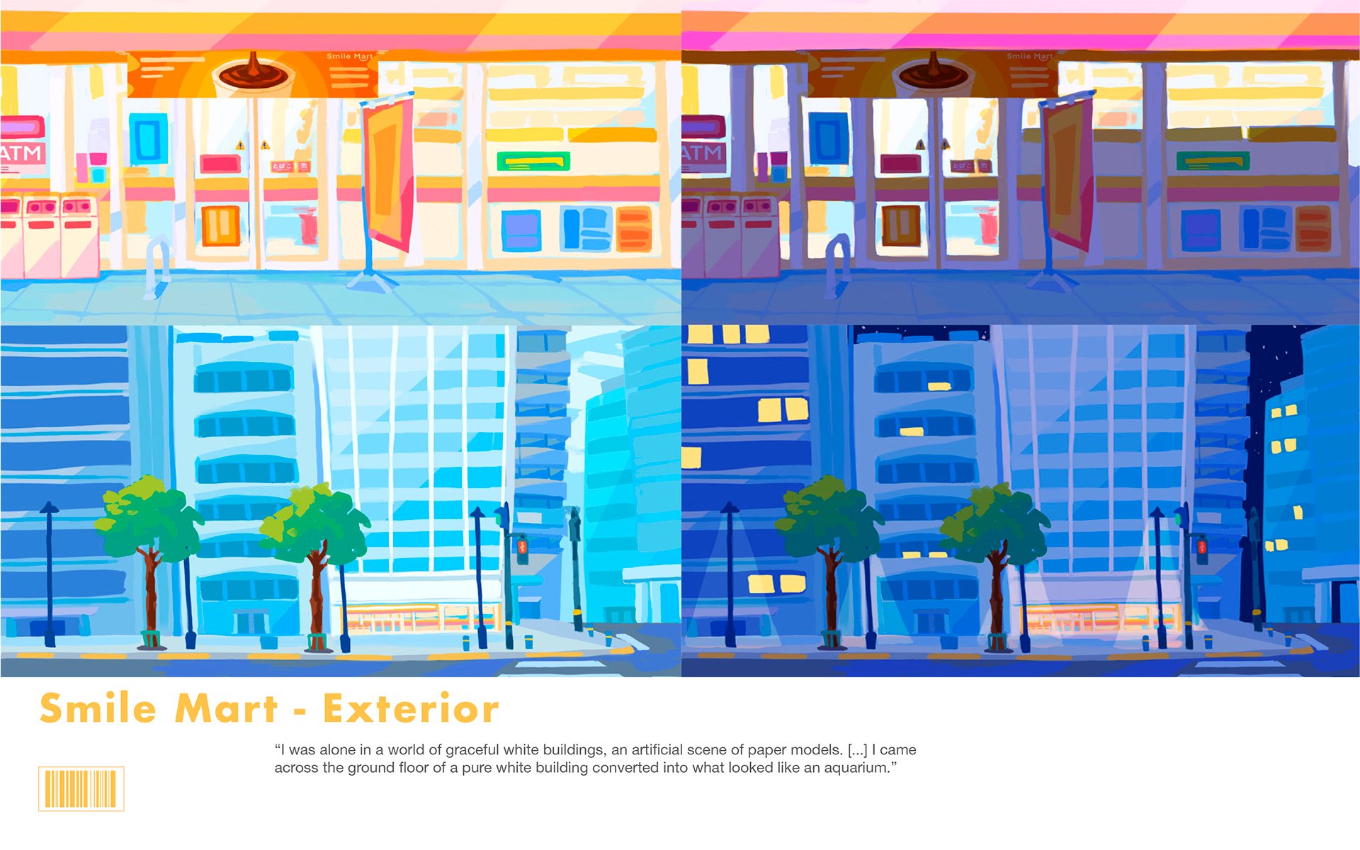 Environmental design of the convenience store.