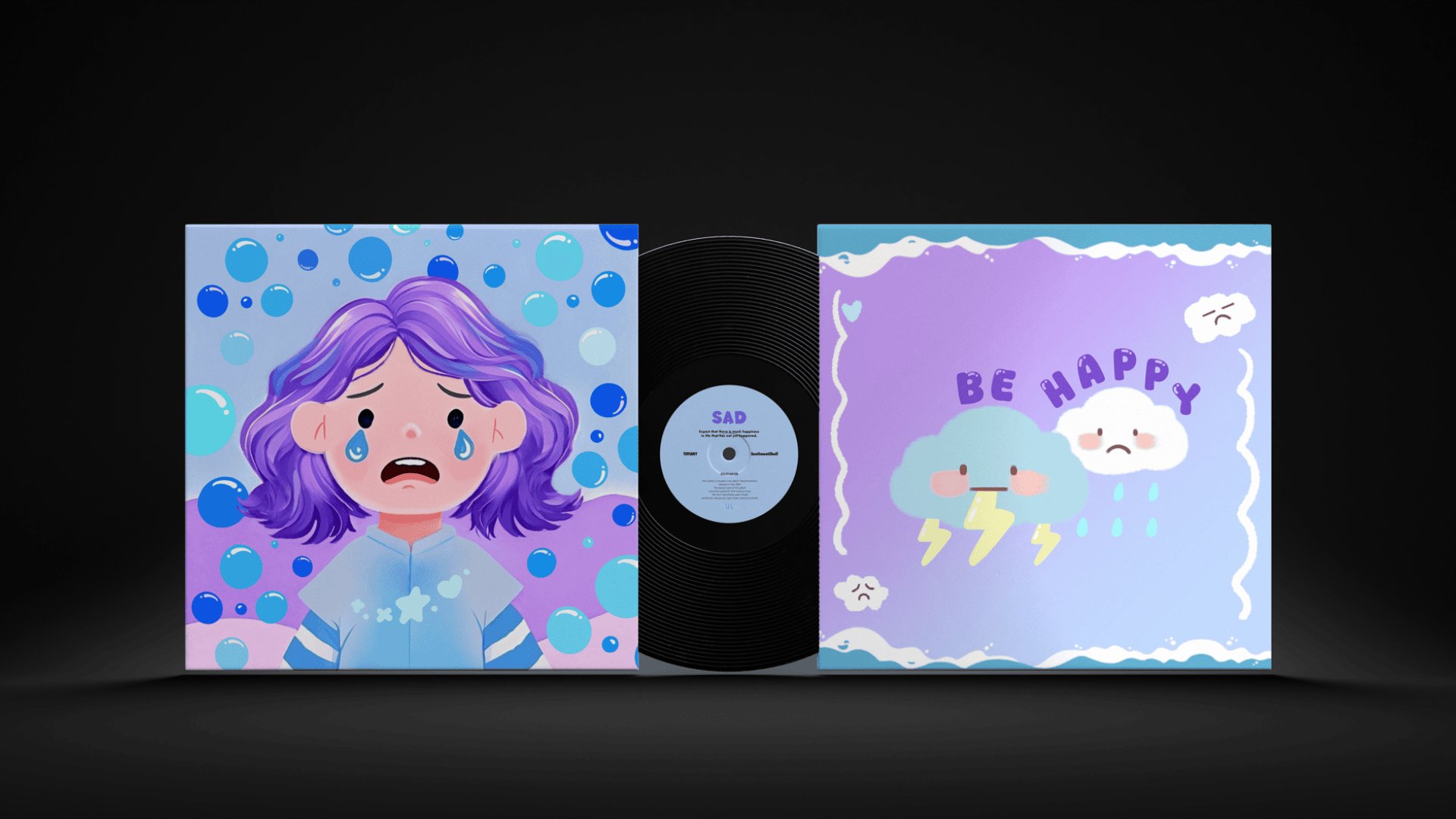 Self Directed Project—Record Packaging Design