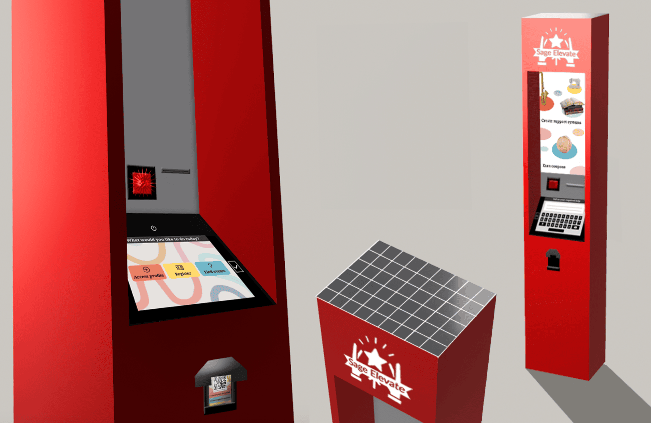 Sage Elevate Interactive Kiosk