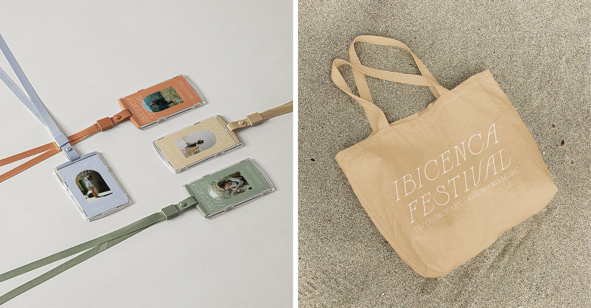 Ibicenca Festival / Merchandise / Lanyards and Tote bag