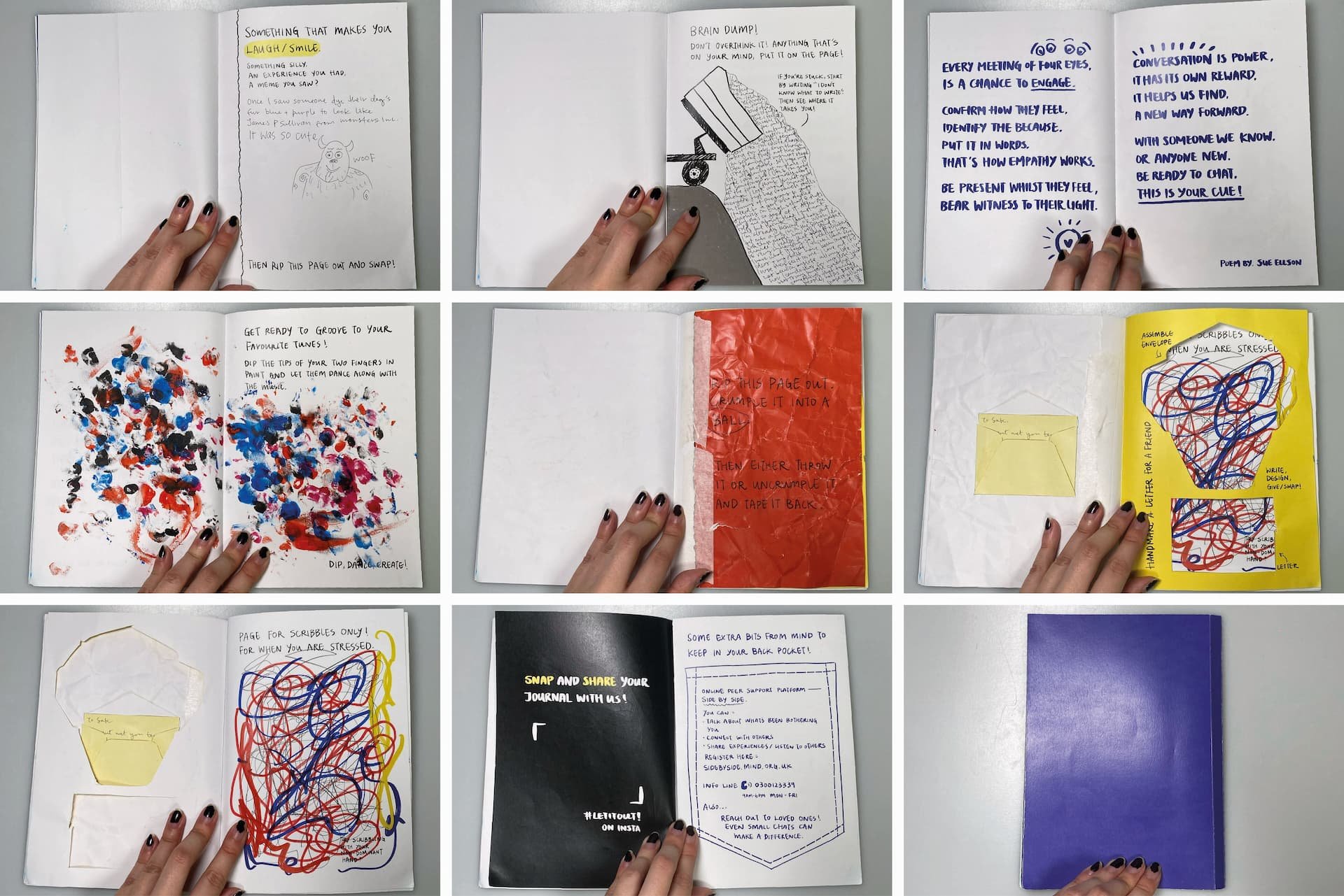 LET IT OUT! Mental Health Journal 