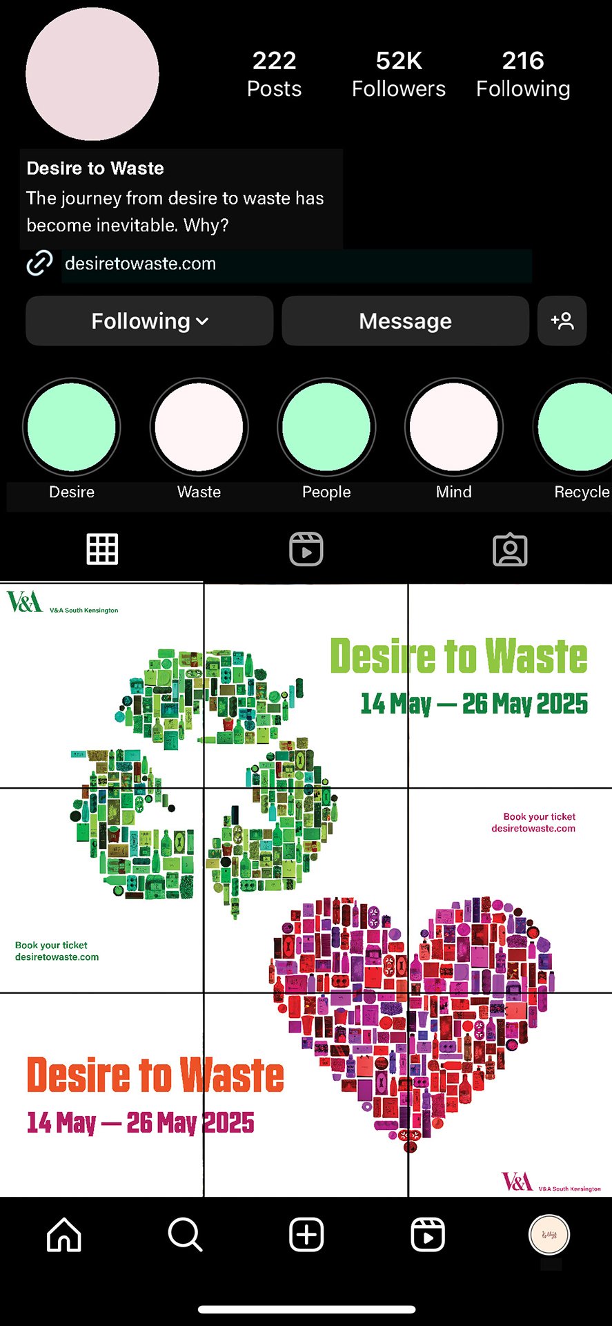 Desire to Waste