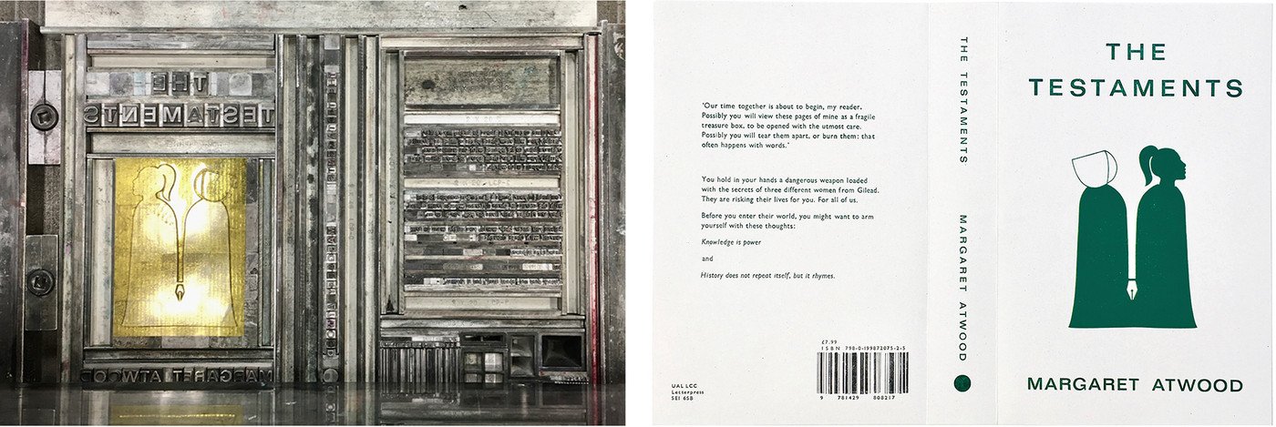 Anatomy of a Book Cover – The Testaments, Margaret Atwood