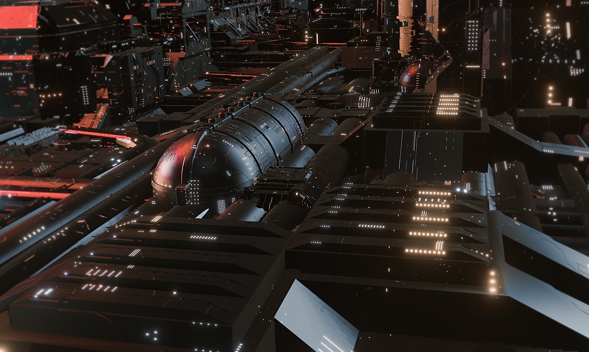 SpaceShip to CH∞ planet_3D Workshop