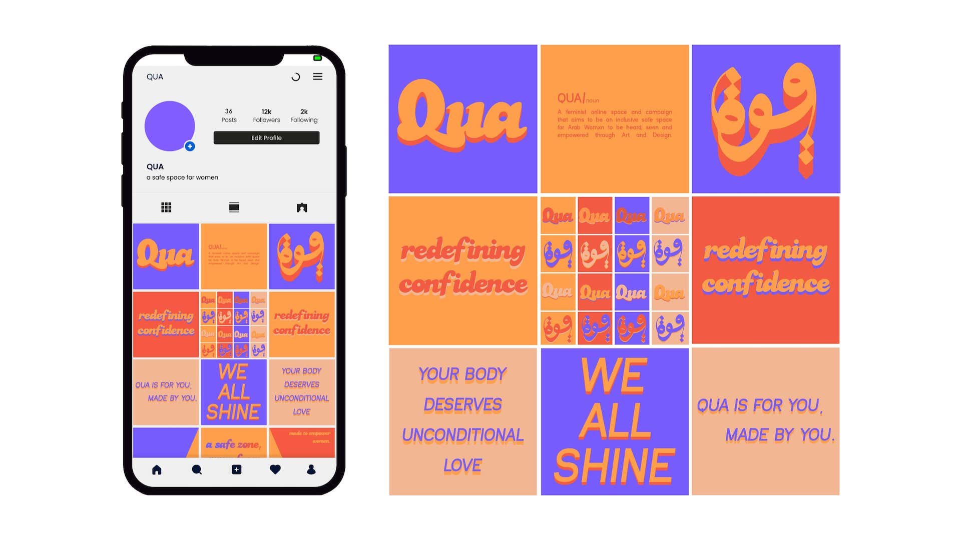 QUA redefining confidence