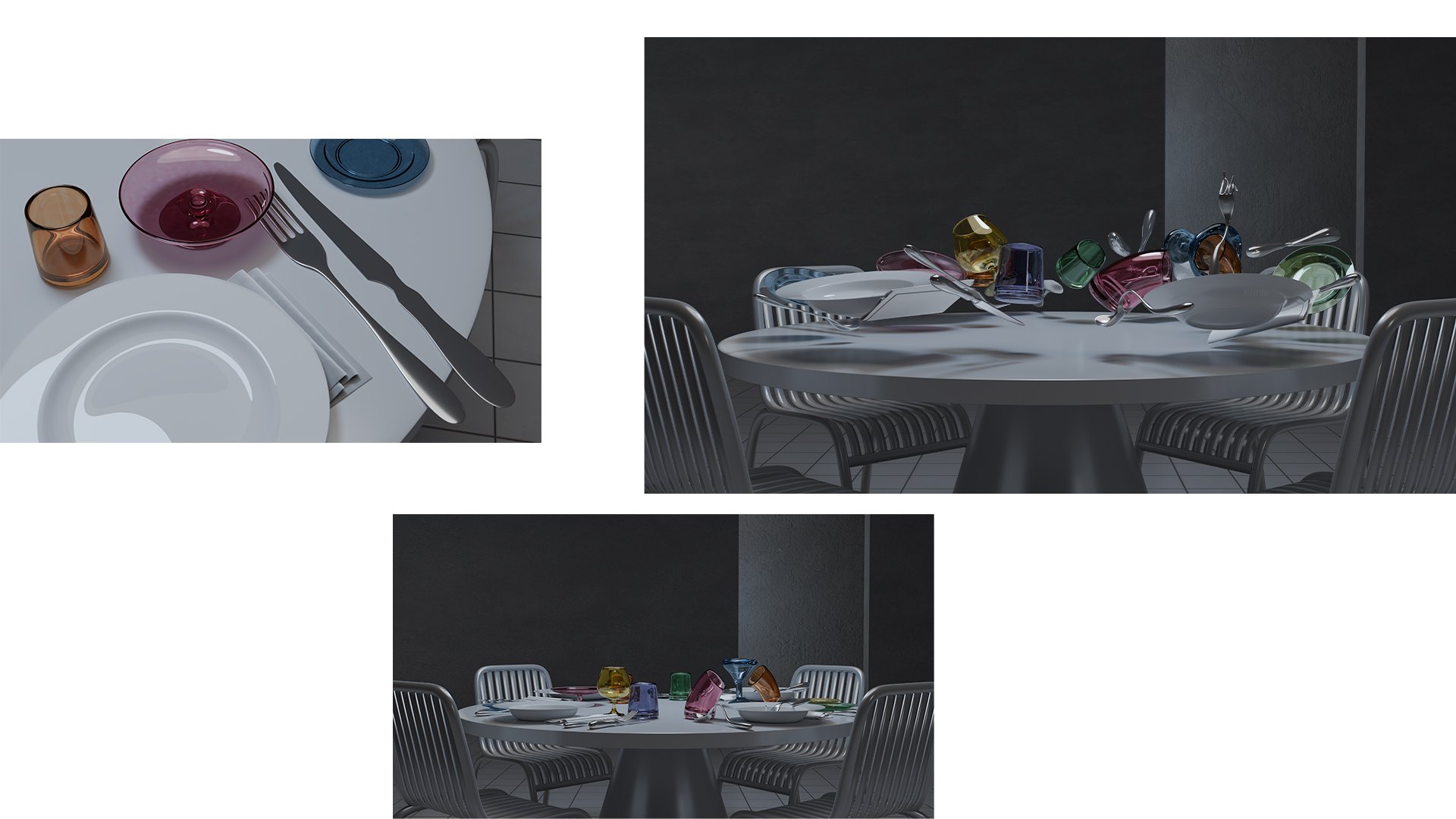 Distortion and Weightlessness: The Left-Handed Dining Experience