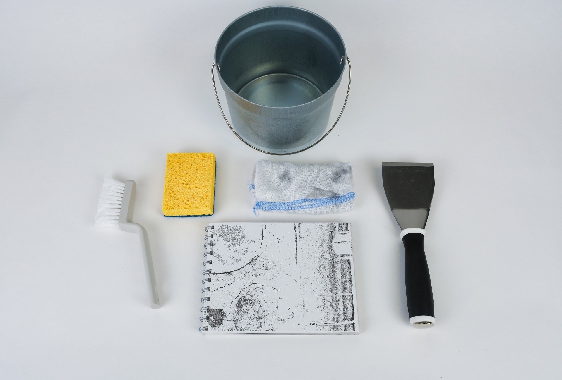 Display with tools