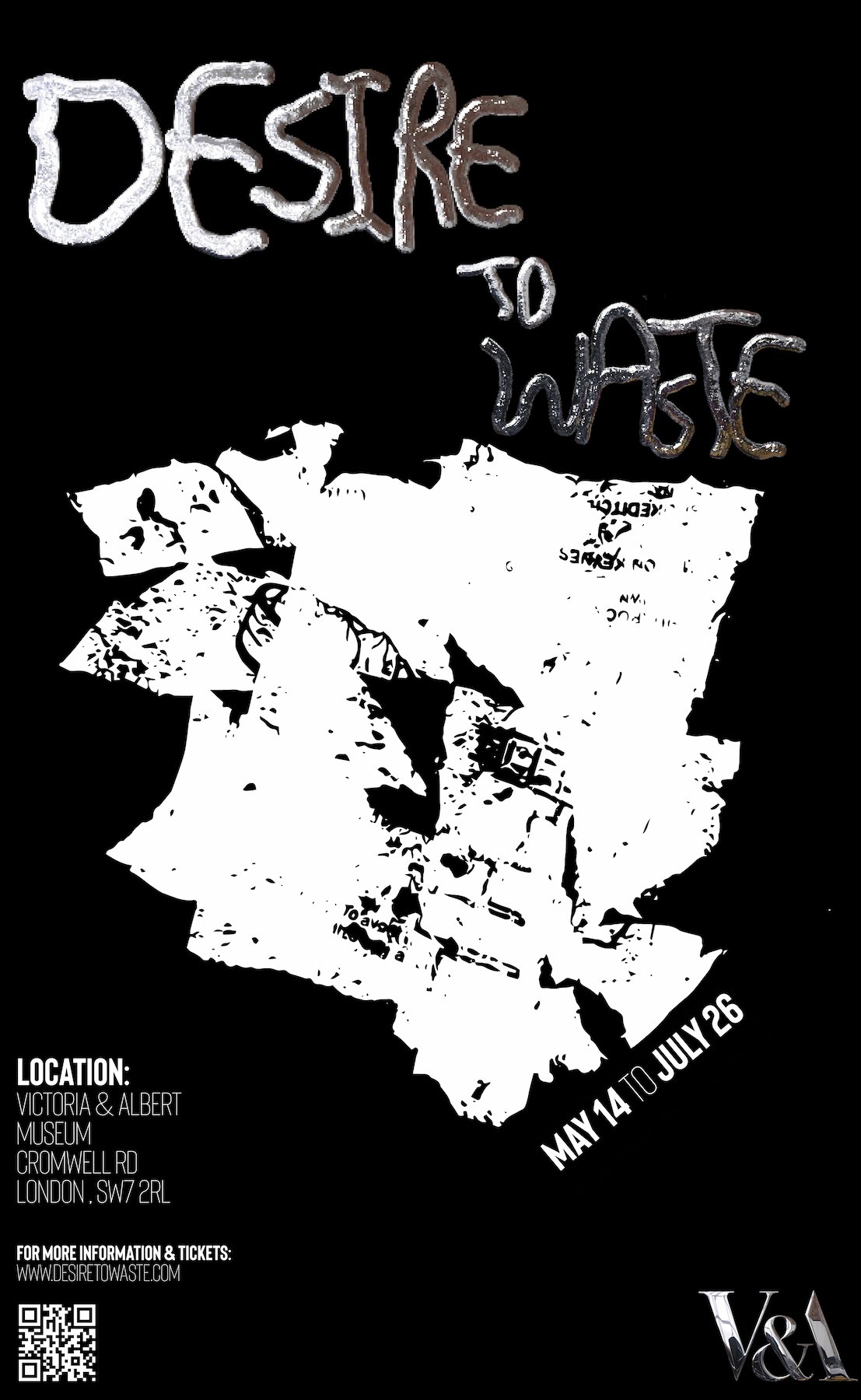 ‘Desire to Waste’ Brand Identity for V&A Event