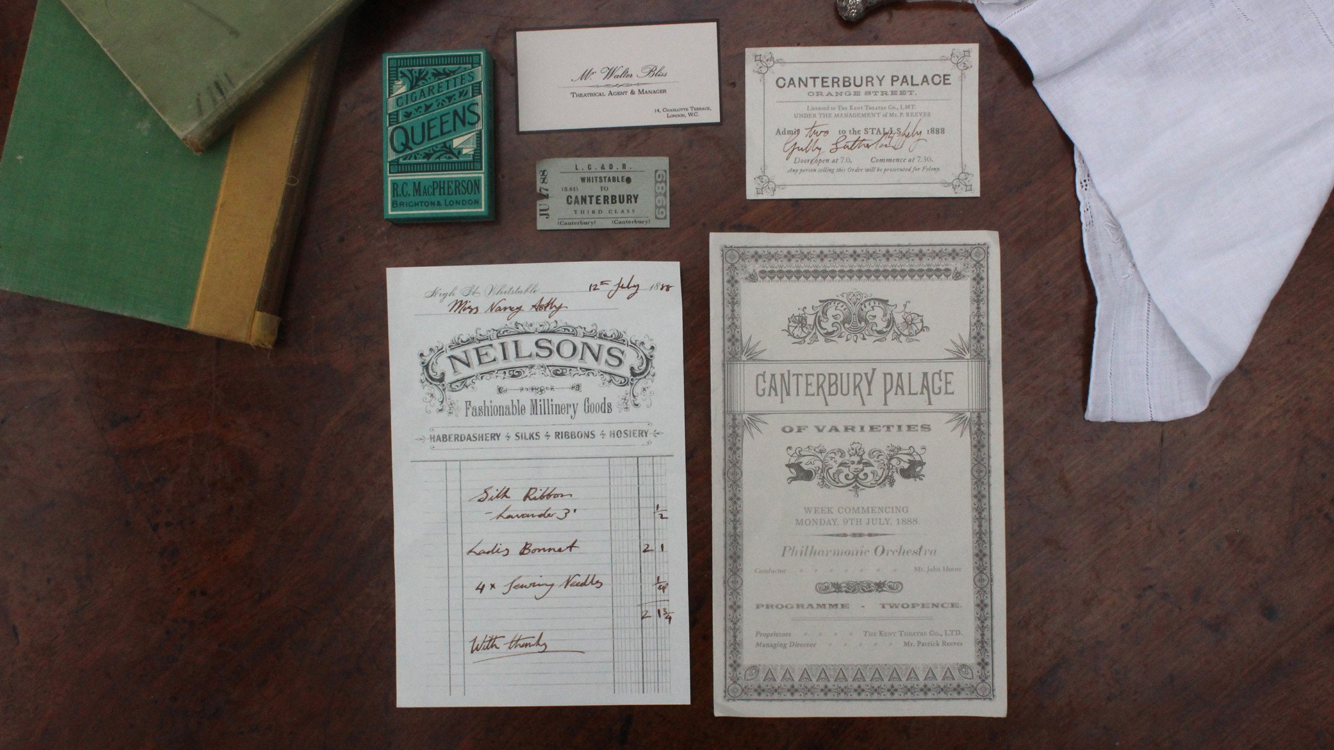 Victorian Inspired Graphic Props