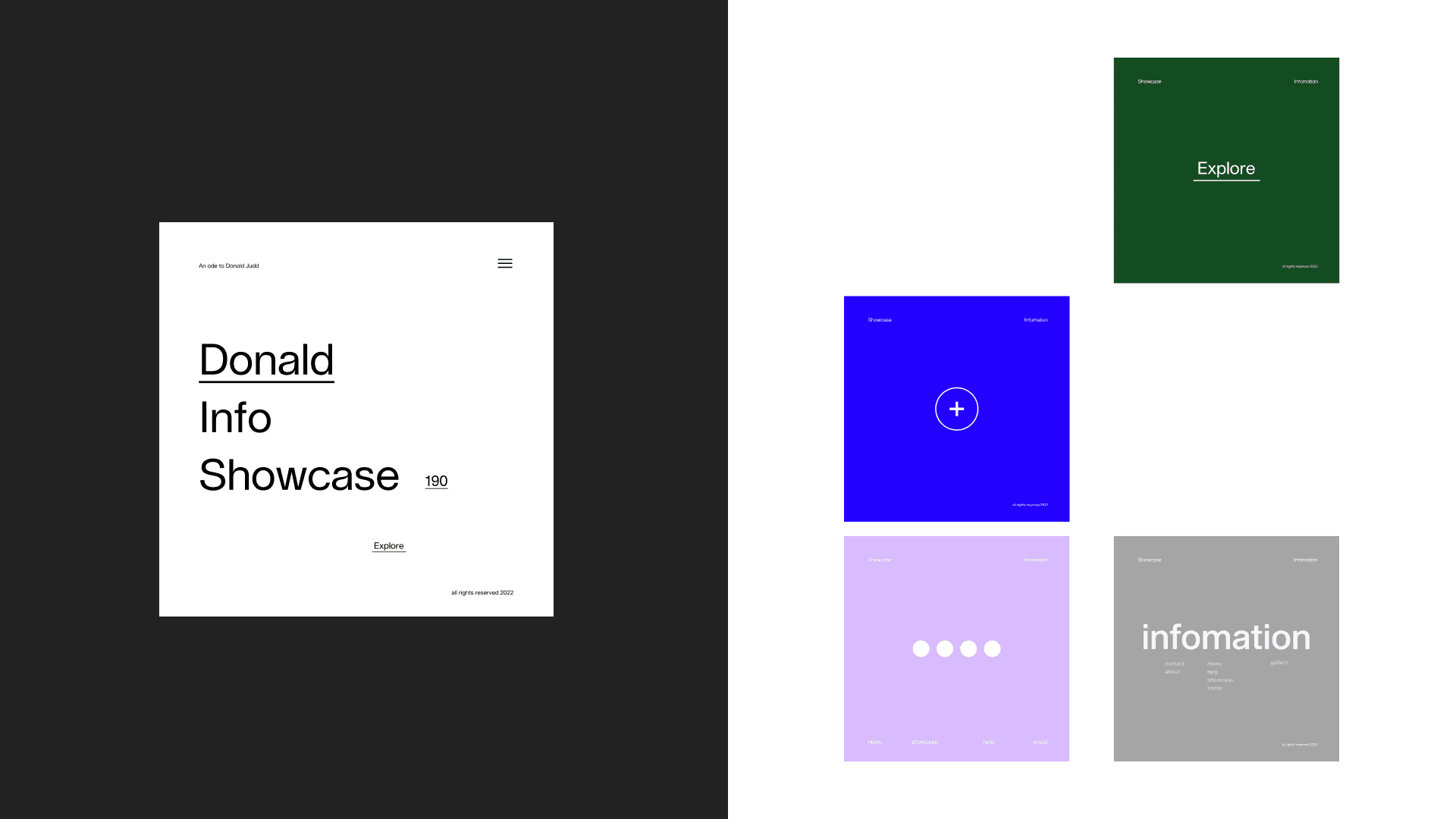 Website Showreel