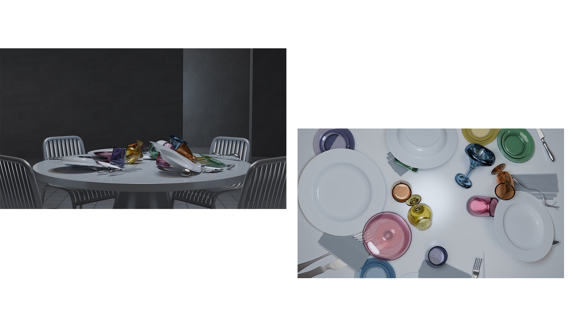 Distortion and Weightlessness: The Left-Handed Dining Experience
