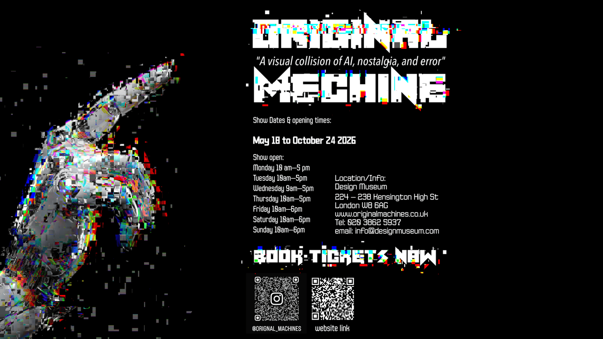 Exhibition Identity Design–Original Machines