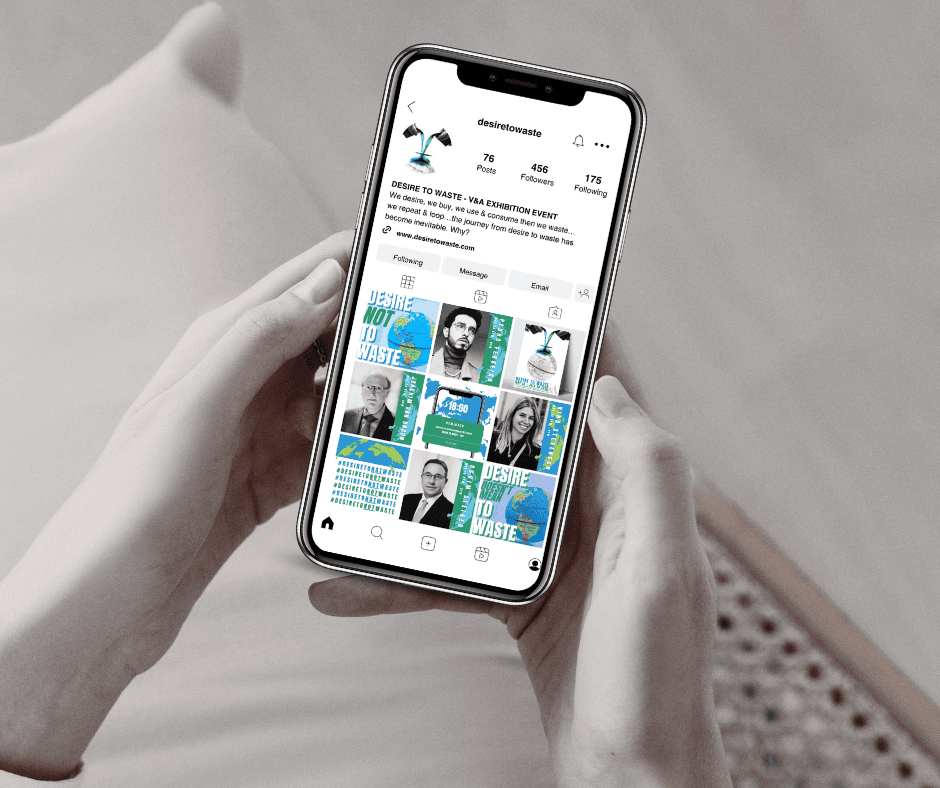 Social media content in the lead up to the event, all of which is on brand with the posters and includes them in the content, allows for intriguing and informative communication. It is an extension of the website and offers a different audience to engage in content.