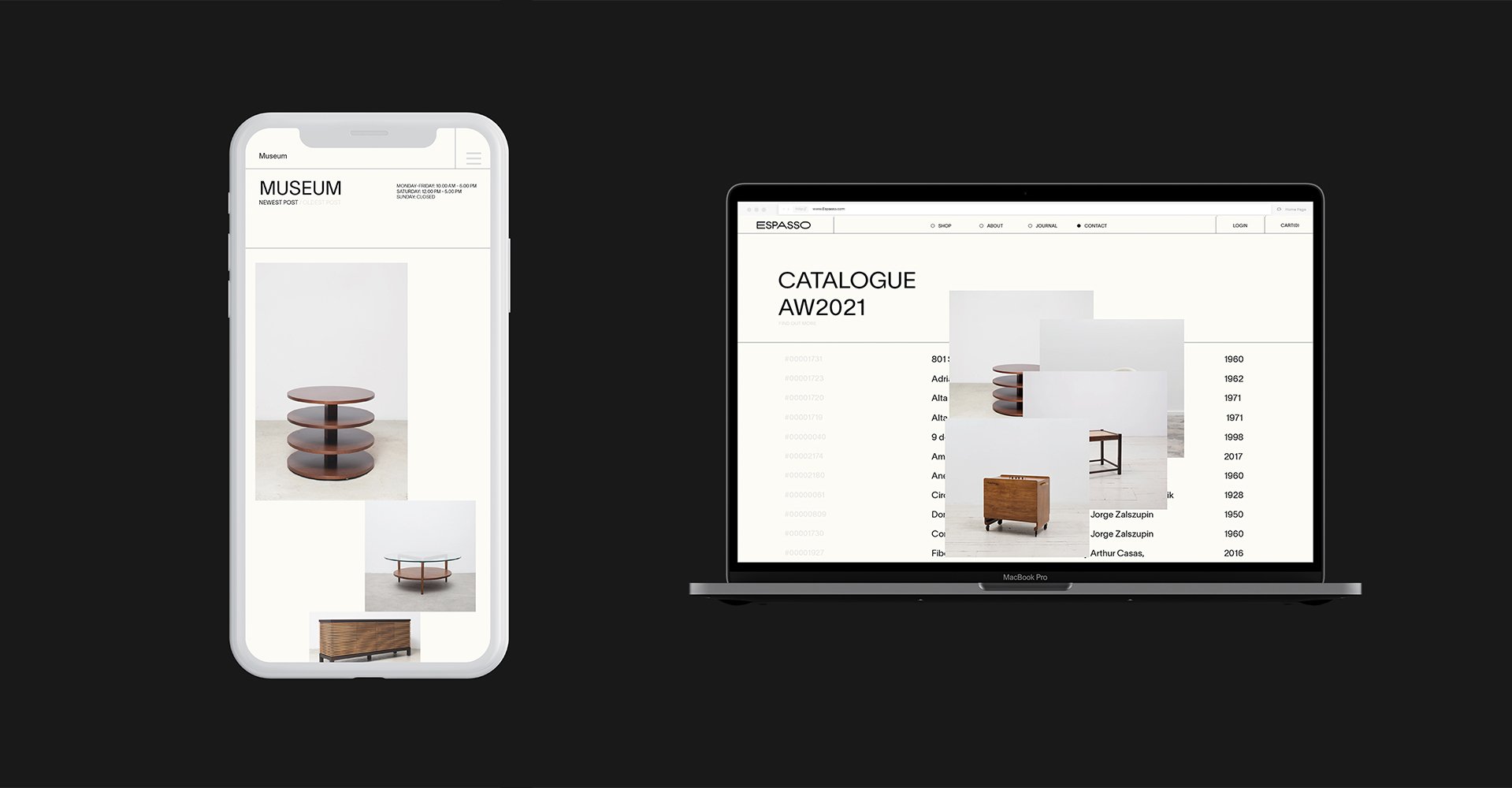 Espasso / Web Design / IOS and Desktop