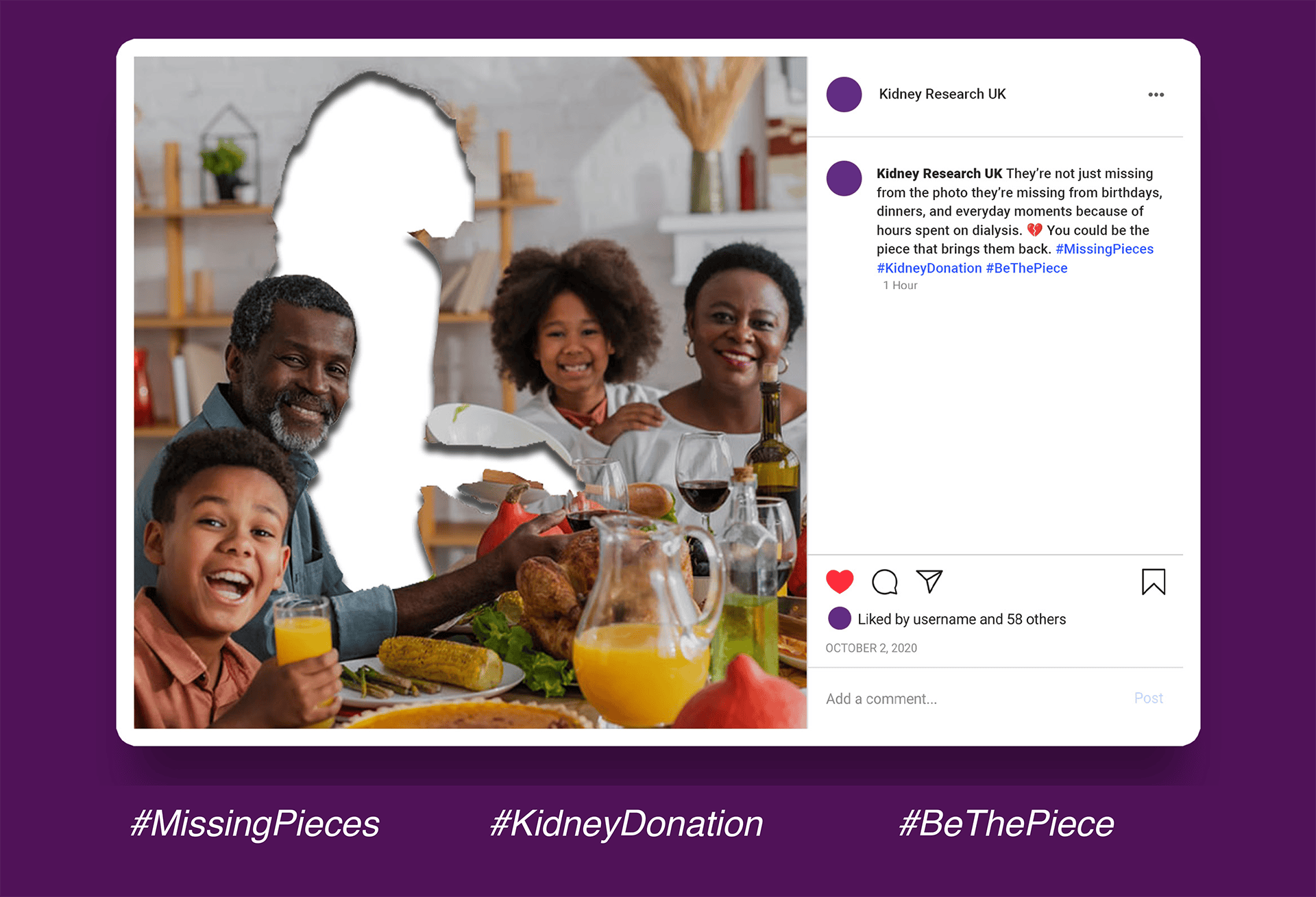 ‘Missing Pieces’ kidney donation campaign 