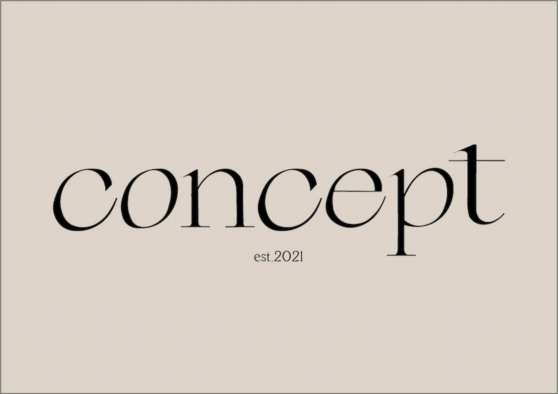 Concept – organic skincare