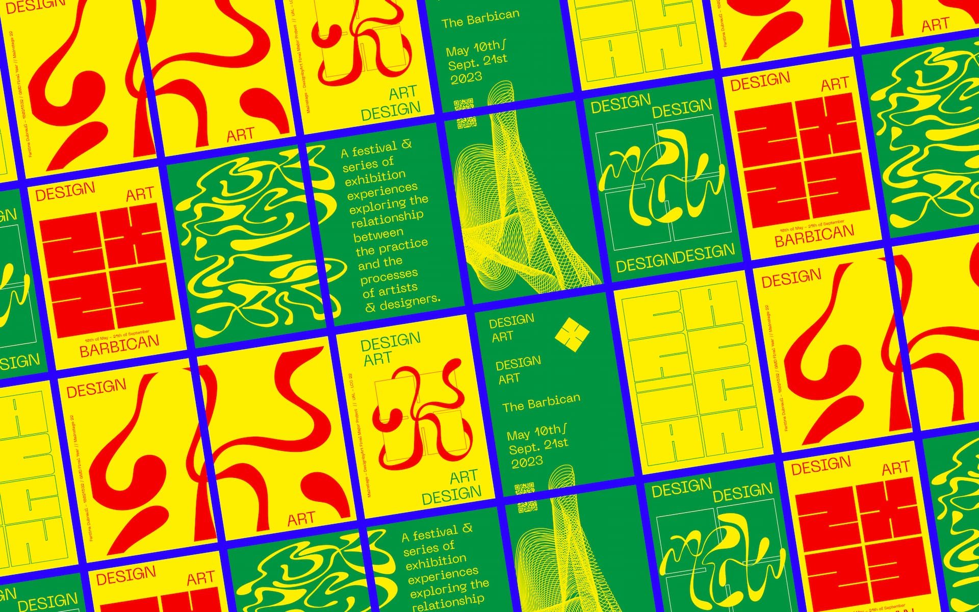 The event posters -