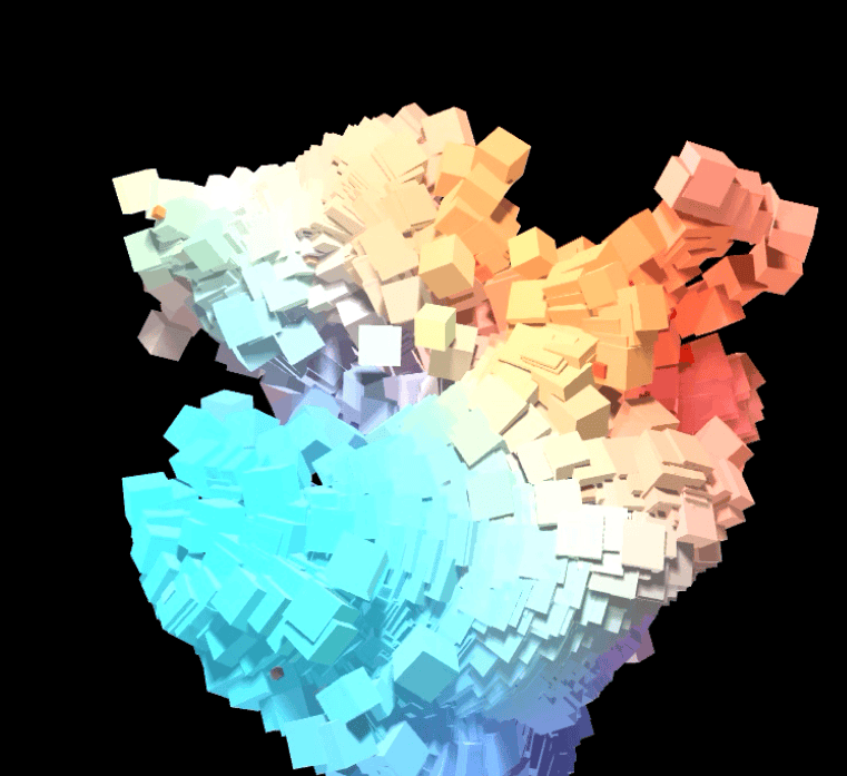 Inputted data from a creative activity such as baking.
