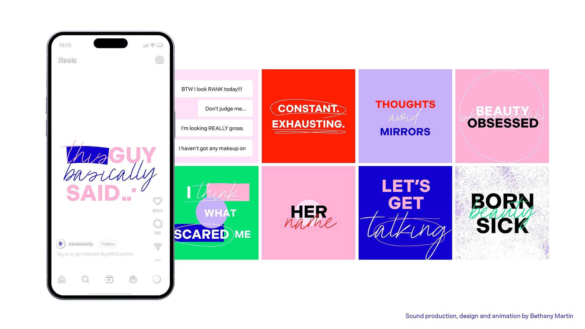 Podcast animated shorts for social media by Bethany Martin.